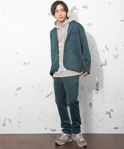 MinoriTY（マイノリティ）の「メンズストレッチポンチフルレングステーパードパンツ【セットアップ対象商品あり】（スラックス・メンズ・ブラック/グリーン/ライトブラウン/チャコール・M/L）」の11枚目の写真