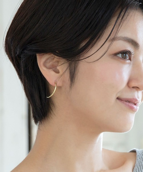 colleca la(コレカラ)の「ロングスパイクピアス(ピアス(両耳用)・レディース・シルバー/ゴールド・フリ-)」の1枚目の写真