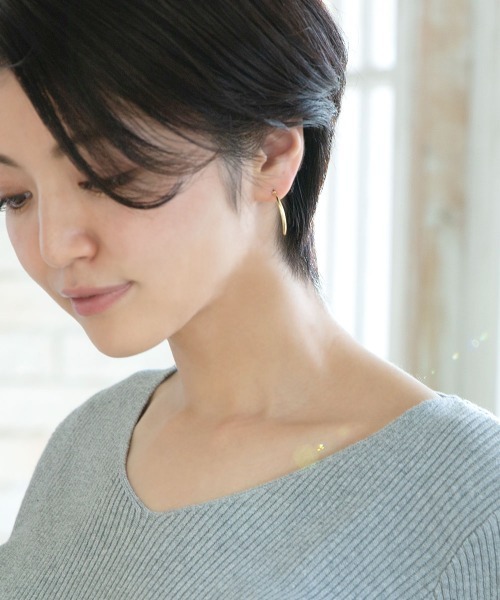 colleca la(コレカラ)の「ロングスパイクピアス(ピアス(両耳用)・レディース・シルバー/ゴールド・フリ-)」の8枚目の写真