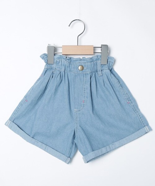 セール 80 130cm 猫ポケットデニムショートパンツ パンツ Shoo La Rue シューラルー のファッション通販 Zozotown