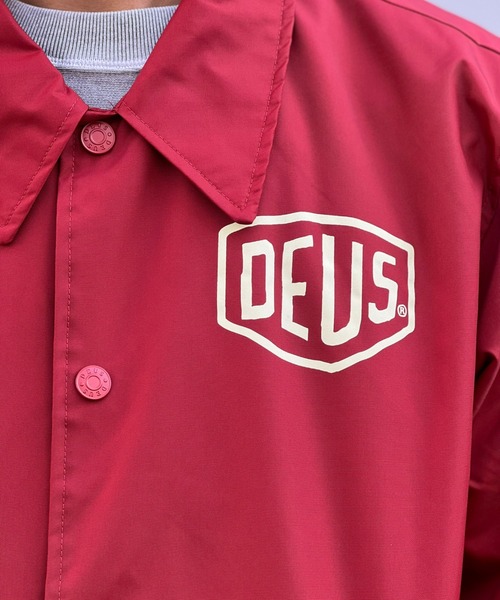 DEUS EX MACHINA(デウスエクスマキナ)の「【DEUS】VENICE COACH(ナイロンジャケット・メンズ・ブラック/ネイビー/レッド・MEDIUM/LARGE/X-LARGE)」の14枚目の写真