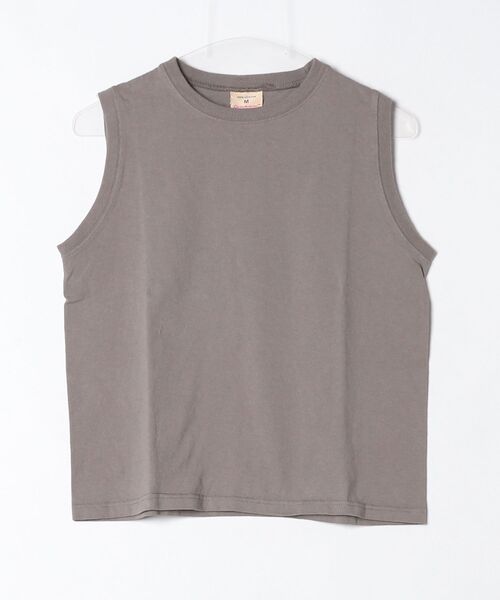Goodwear(Since1983)(グッドウェア)の「【MADE IN USA】W’s SLEEVELESS TOP/ ウィメンズ スリーブレストップ(タンクトップ・レディース・ホワイト/ブラウン系その他/ブラック系その他/レッド/ナチュラル/グレイッシュベージュ/ライトグリーン/チャコールグレー/ブラック/ブラウン/アクア/グリーン/コバルトブルー/スモークピンク/パープル系その他2/グリーン系その他2/オレンジ系その他/ブルー系その他2/ブラウン系その他2/グレー系その他/コーラルピンク/ネイビー/モスグリーン/オレンジ系その他2/モカ/クリーム/オレンジ系その他3/レッド系その他2/グリーン系その他/パープル系その他/ブルーグリーン/オレンジ/スカイブルー系/グレー系その他2/黄土色系/Cream/ミント・MEDIUM/LARGE)」の6枚目の写真