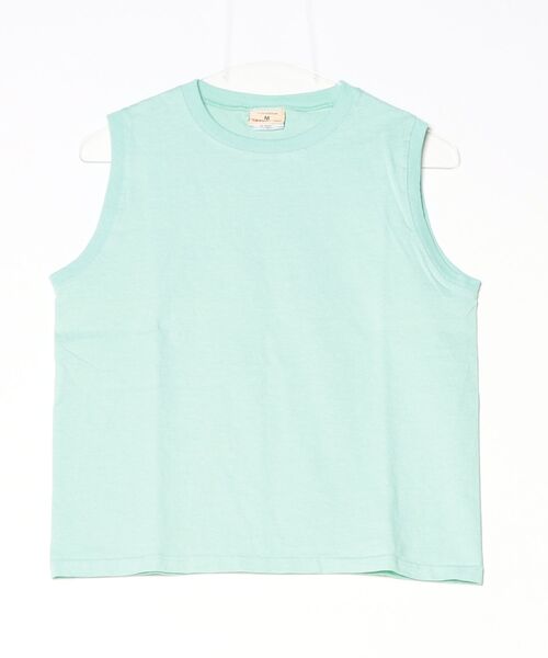 Goodwear(Since1983)(グッドウェア)の「【MADE IN USA】W’s SLEEVELESS TOP/ ウィメンズ スリーブレストップ(タンクトップ・レディース・ホワイト/ブラウン系その他/ブラック系その他/レッド/ナチュラル/グレイッシュベージュ/ライトグリーン/チャコールグレー/ブラック/ブラウン/アクア/グリーン/コバルトブルー/スモークピンク/パープル系その他2/グリーン系その他2/オレンジ系その他/ブルー系その他2/ブラウン系その他2/グレー系その他/コーラルピンク/ネイビー/モスグリーン/オレンジ系その他2/モカ/クリーム/オレンジ系その他3/レッド系その他2/グリーン系その他/パープル系その他/ブルーグリーン/オレンジ/スカイブルー系/グレー系その他2/黄土色系/Cream/ミント・MEDIUM/LARGE)」の18枚目の写真
