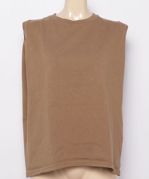 Goodwear(Since1983)(グッドウェア)の「【MADE IN USA】W’s SLEEVELESS TOP/ ウィメンズ スリーブレストップ(タンクトップ・レディース・ホワイト/ブラウン系その他/ブラック系その他/レッド/ナチュラル/グレイッシュベージュ/ライトグリーン/チャコールグレー/ブラック/ブラウン/アクア/グリーン/コバルトブルー/スモークピンク/パープル系その他2/グリーン系その他2/オレンジ系その他/ブルー系その他2/ブラウン系その他2/グレー系その他/コーラルピンク/ネイビー/モスグリーン/オレンジ系その他2/モカ/クリーム/オレンジ系その他3/レッド系その他2/グリーン系その他/パープル系その他/ブルーグリーン/オレンジ/スカイブルー系/グレー系その他2/黄土色系/Cream/ミント・MEDIUM/LARGE)」の8枚目の写真