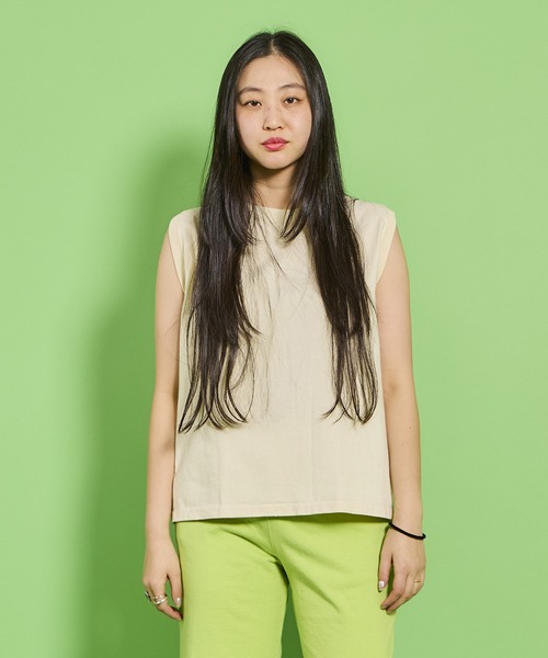 MADE IN USA】W's SLEEVELESS TOP/ ウィメンズ スリーブレス