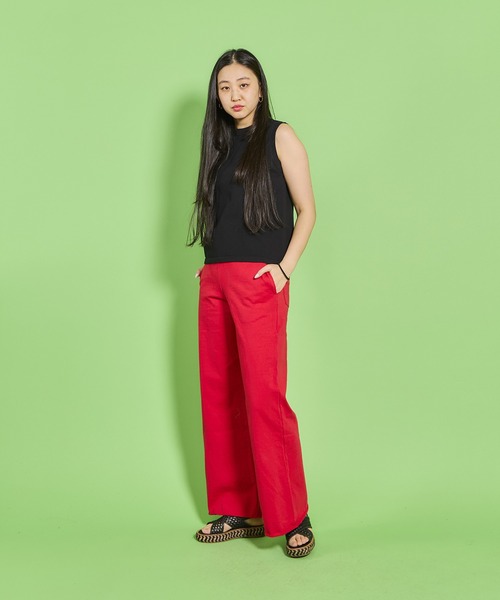 タンクトップ ノースリーブ 「MADE IN USA」W’s SLEEVELESS TOP/ ウィメンズ スリーブレストップ レディース Goodwear タンクトップ ノースリーブ 「MADE IN USA」W's