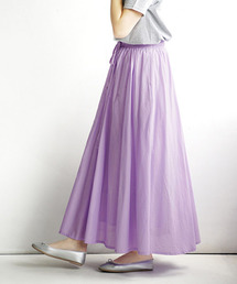 zootie | ルーセント インドコットン マキシスカート[無地](スカート)