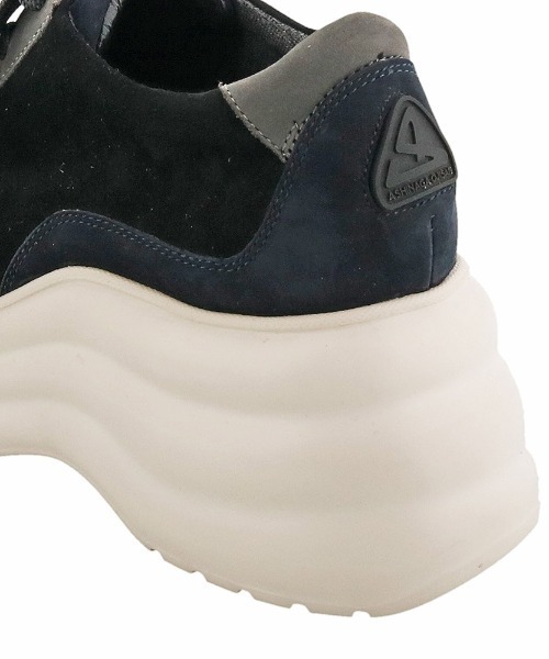 あしながおじさん(アシナガオジサン)の「厚底スニーカー/あしながおじさん(スニーカー・レディース・ブラック/キャメル/グレー/ベージュ・S/M/L/LL)」の7枚目の写真