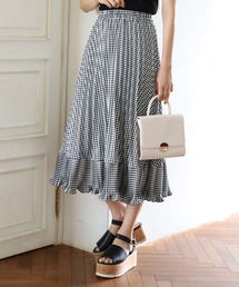 one after another NICE CLAUP | プリーツ切替スカート(スカート)