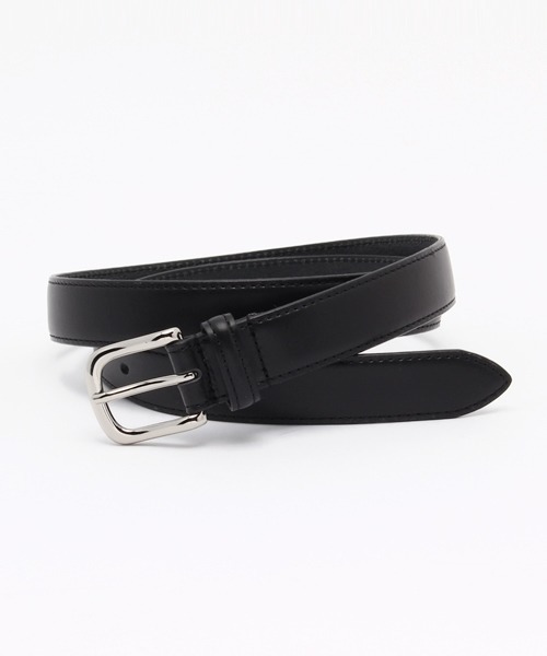 JOHN LAWRENCE SULLIVAN(ジョンローレンスサリバン)の「【 JOHN LAWRENCE SULLIVAN】LEATHER PIN BUCKLE BELT/JLS-06-16(ベルト・メンズ・ブラック・SMALL/MEDIUM)」の6枚目の写真
