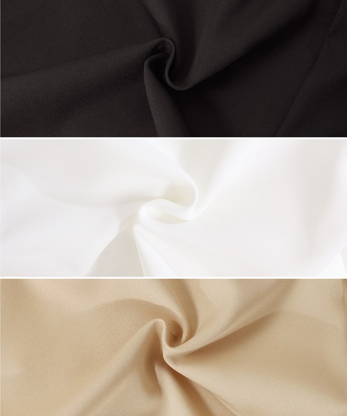 Grandeir(グランディール)の「フロントタック ショートパンツ(その他パンツ・レディース・ホワイト/ブラック/ベージュ・M)」の19枚目の写真