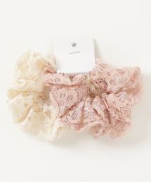 WEGO | WEGO/【2点セット】レースシュシュ(シュシュ)