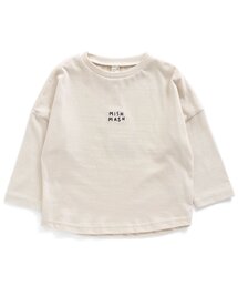 apres les cours | ビッグシルエット刺繍ロゴTシャツ(Tシャツ/カットソー)