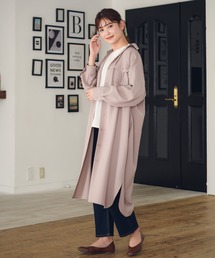 Rewde | ﾌﾛﾝﾄﾎﾟｹｯﾄﾛﾝｸﾞｼｬﾂ（0R13-08113）(シャツ/ブラウス)