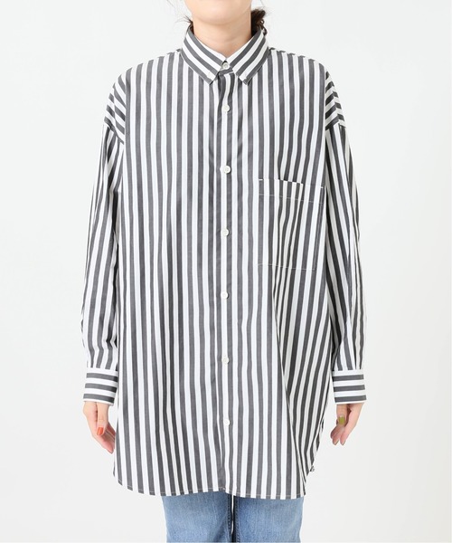 Plage/プラージュ ブラウス シャツ ストライプ オーバーサイズ ロング plage（プラージュ）の「【TRADITIONAL WEATHERWEAR】SP BIG