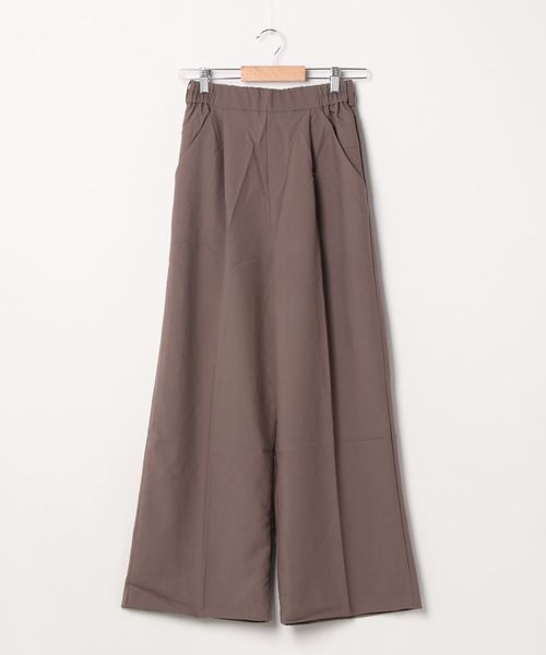 SpRay(スプレイ)の「【WEB限定】ツイルワイドパンツ(その他パンツ・レディース・ブラック/ベージュ/ブラウン/モカ/ブルー系その他・FREE)」の16枚目の写真