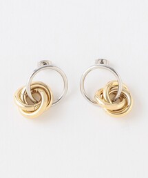 CAST: | カラーコンビサークルピアス(ピアス（両耳用）)