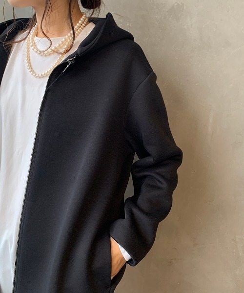 CLOCHE（クロシェ）の「[CLOCHE/クロシェ] ボンディングジップフード