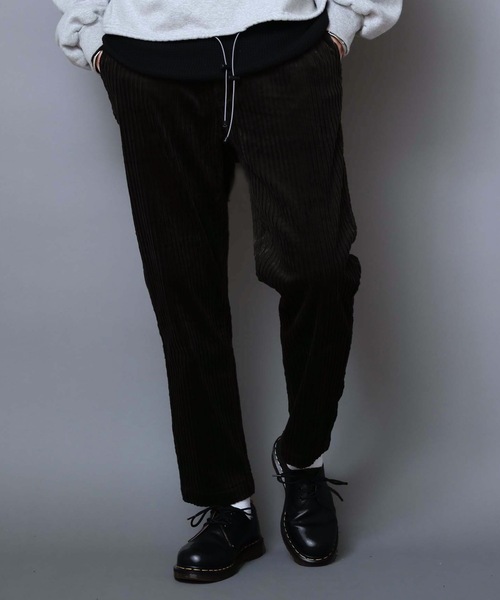 Dickies(ディッキーズ)の「【DICKIES/ディッキーズ】ワイドテーパードイージーパンツ 0410-7712 ビッグシルエット テーパードシルエット ウエストゴム仕様 コーディロイ(その他パンツ・メンズ・ブラック/ベージュ/ブラウン/カーキ・MEDIUM/LARGE/X-LARGE)」の2枚目の写真