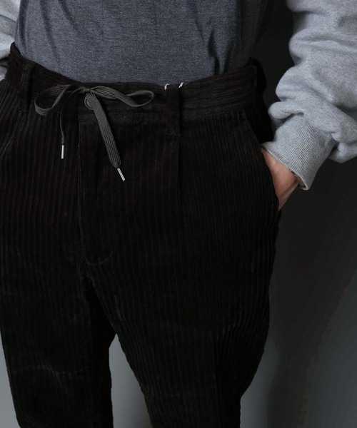 Dickies(ディッキーズ)の「【DICKIES/ディッキーズ】ワイドテーパードイージーパンツ 0410-7712 ビッグシルエット テーパードシルエット ウエストゴム仕様 コーディロイ(その他パンツ・メンズ・ブラック/ベージュ/ブラウン/カーキ・MEDIUM/LARGE/X-LARGE)」の8枚目の写真