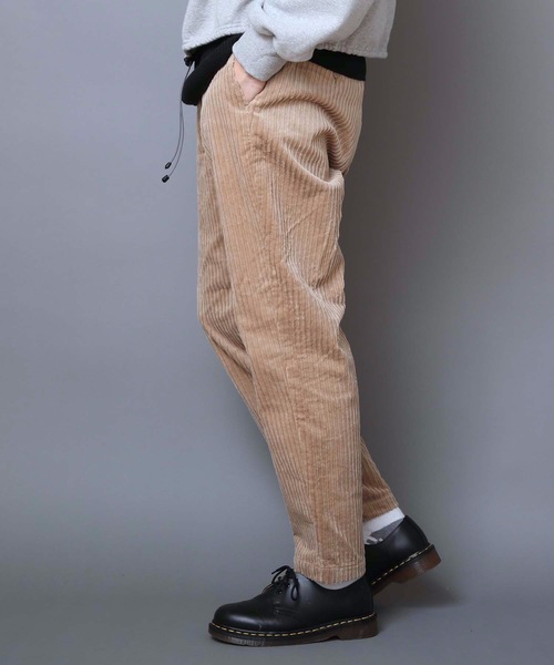Dickies(ディッキーズ)の「【DICKIES/ディッキーズ】ワイドテーパードイージーパンツ 0410-7712 ビッグシルエット テーパードシルエット ウエストゴム仕様 コーディロイ(その他パンツ・メンズ・ブラック/ベージュ/ブラウン/カーキ・MEDIUM/LARGE/X-LARGE)」の14枚目の写真