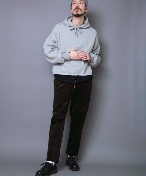 Dickies(ディッキーズ)の「【DICKIES/ディッキーズ】ワイドテーパードイージーパンツ 0410-7712 ビッグシルエット テーパードシルエット ウエストゴム仕様 コーディロイ(その他パンツ・メンズ・ブラック/ベージュ/ブラウン/カーキ・MEDIUM/LARGE/X-LARGE)」の21枚目の写真