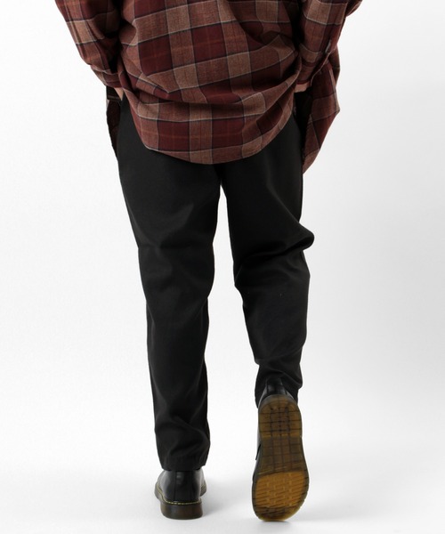 make a ray!（メイク ア レイ！）の「ワイドテーパードパンツ/シェフパンツ/テーパードパンツ/無地・チェック柄（チノパンツ・メンズ・ブラック系その他/グレー/ブラウン/ベージュ/ブラック・L/XL/M）」の17枚目の写真