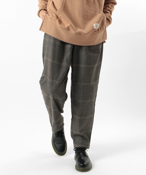 make a ray!（メイク ア レイ！）の「ワイドテーパードパンツ/シェフパンツ/テーパードパンツ/無地・チェック柄（チノパンツ・メンズ・ブラック系その他/グレー/ブラウン/ベージュ/ブラック・L/XL/M）」の18枚目の写真