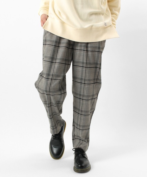 make a ray!（メイク ア レイ！）の「ワイドテーパードパンツ/シェフパンツ/テーパードパンツ/無地・チェック柄（チノパンツ・メンズ・ブラック系その他/グレー/ブラウン/ベージュ/ブラック・L/XL/M）」の20枚目の写真