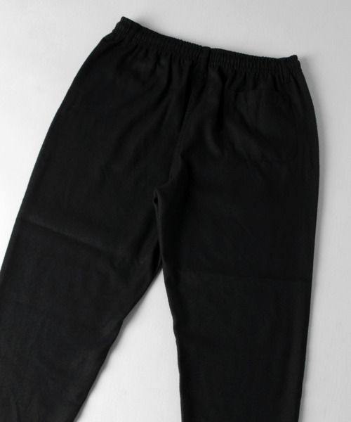 make a ray!（メイク ア レイ！）の「ワイドテーパードパンツ/シェフパンツ/テーパードパンツ/無地・チェック柄（チノパンツ・メンズ・ブラック系その他/グレー/ブラウン/ベージュ/ブラック・L/XL/M）」の6枚目の写真