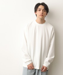 JUNRED | 【ルーズシルエット】ポンチクルーネックTEE(Tシャツ/カットソー)