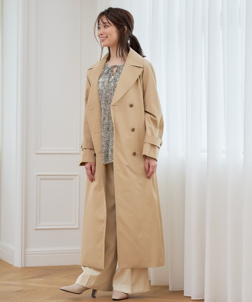 人気ブラドン コットンクロスラグラントレンチコート その他アウター Newtonsmilecentre Com