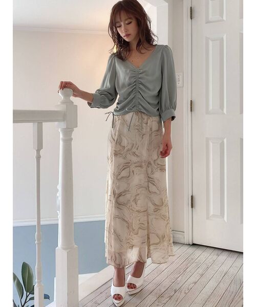 RESEXXY（リゼクシー）の「オープントゥパンプス（パンプス・レディース・ホワイト/ブラック/ベージュ・SMALL/MEDIUM/LARGE）」の9枚目の写真