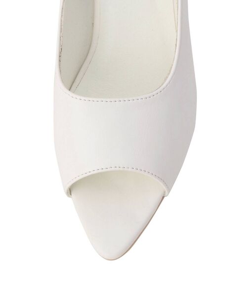 RESEXXY（リゼクシー）の「オープントゥパンプス（パンプス・レディース・ホワイト/ブラック/ベージュ・SMALL/MEDIUM/LARGE）」の7枚目の写真