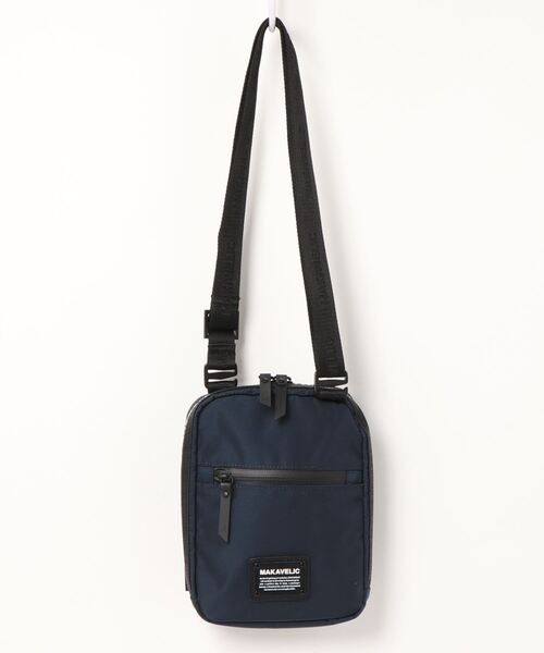 MAKAVELIC(マキャベリック)の「MAKAVELIC/TRUCKS DUALIS POUCH BAG(ショルダーバッグ・レディース・ネイビー/オレンジ・FREE)」の1枚目の写真