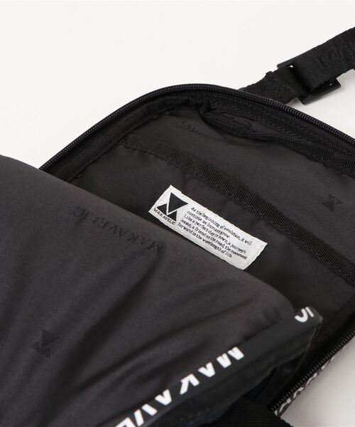 MAKAVELIC(マキャベリック)の「MAKAVELIC/TRUCKS DUALIS POUCH BAG(ショルダーバッグ・レディース・ネイビー/オレンジ・FREE)」の5枚目の写真