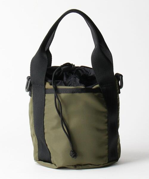 FREDRIK PACKERS（フレドリックパッカーズ）の「[ 別注 ][ フレドリック パッカーズ ] FREDRIK PACKERS SC ミニ 巾着 ショルダーバッグ（ショルダーバッグ・レディース・ブラック/ホワイト/モカ・FREE）」の11枚目の写真