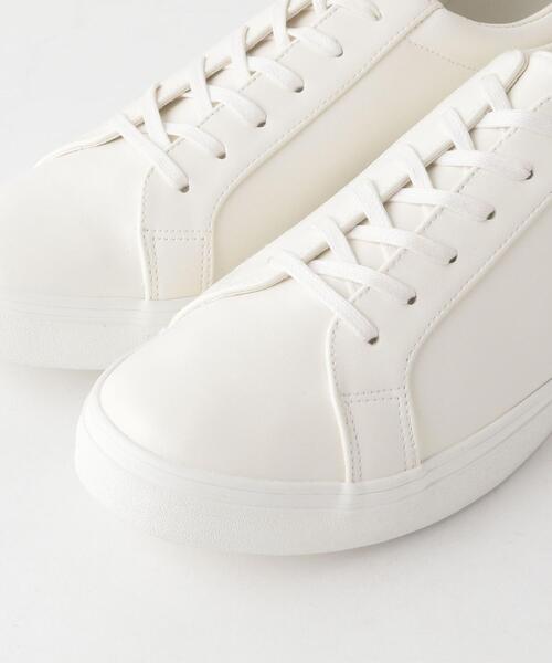 BEAUTY&YOUTH UNITED ARROWS（ビューティーアンドユースユナイテッドアローズ）の「【WEB店舗と一部店舗限定】 by 6アイレット スニーカー（スニーカー・メンズ・ホワイト/ブラック・8/10/9/7）」の9枚目の写真