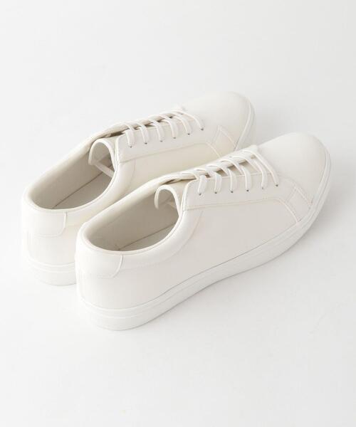 BEAUTY&YOUTH UNITED ARROWS（ビューティーアンドユースユナイテッドアローズ）の「【WEB店舗と一部店舗限定】 by 6アイレット スニーカー（スニーカー・メンズ・ホワイト/ブラック・8/10/9/7）」の8枚目の写真