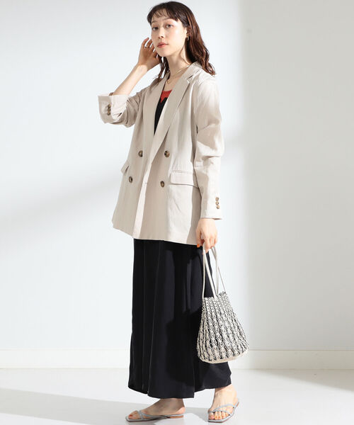 Ray BEAMS（レイビームス）の「Ray BEAMS / 麻混 4ボタン ダブル