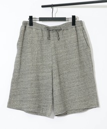 【MEN'S】粗挽き接結ショートパンツ/ルームウェア (セットアップ可)