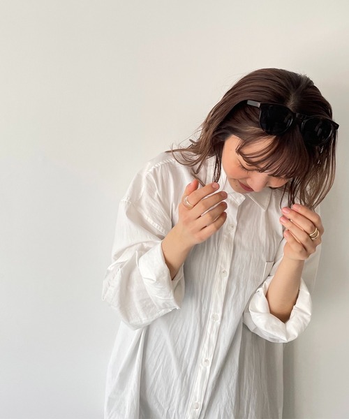 CANAL JEAN（キャナルジーン）の「Dume(デューム) ラウンドサングラス（サングラス・レディース・ブラウン系その他/ブラック・ONE SIZE）」の5枚目の写真