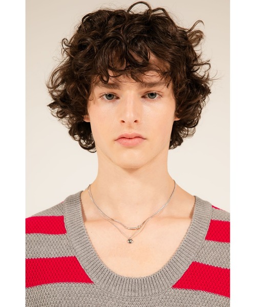 ANOTHERYOUTH（アナザーユース）の「【ANOTHERYOUTH/アナザーユース】bar pendant necklace/バーペンダントネックレス ロゴネックレス（ネックレス・メンズ・シルバー・ONE SIZE）」の11枚目の写真