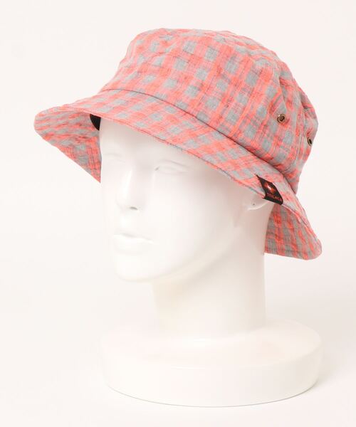 チチカカ（チチカカ）の「チェック柄バケットハット（ハット・レディース・ネイビー/レッド/ピンク・FREE）」の22枚目の写真