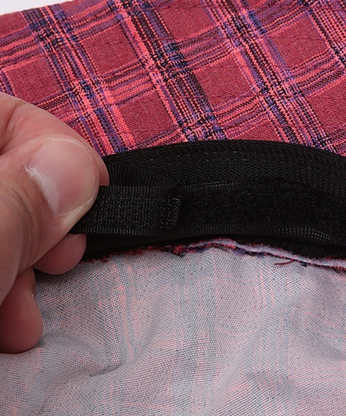 チチカカ（チチカカ）の「チェック柄バケットハット（ハット・レディース・ネイビー/レッド/ピンク・FREE）」の17枚目の写真