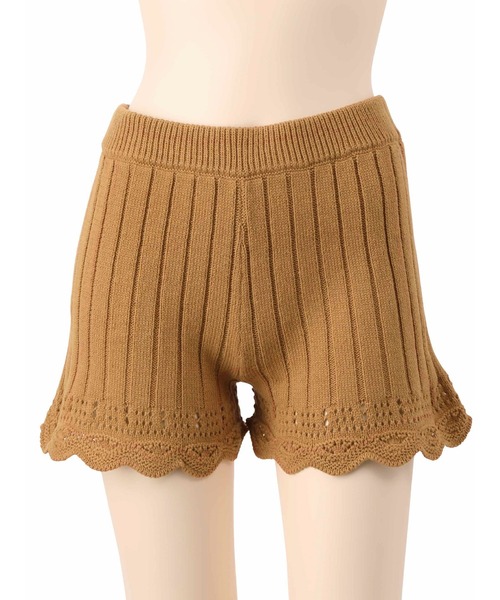 Ravijour（ラヴィジュール）の「クロシェフリル セットアップ（ルームウェア/パジャマ・レディース・黄土色系/ブラック/ベージュ・FREE）」の8枚目の写真