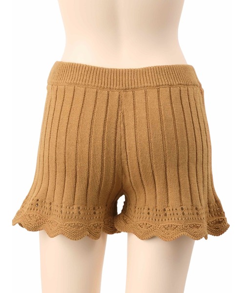 Ravijour（ラヴィジュール）の「クロシェフリル セットアップ（ルームウェア/パジャマ・レディース・黄土色系/ブラック/ベージュ・FREE）」の10枚目の写真