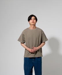 【BLUE STANDARD】オーガニックコットン 無地 ビッグシルエットTシャツ