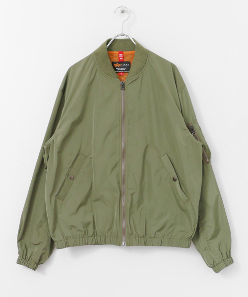 Alpha Industries（アルファインダストリーズ）の「ブルゾン（ブルゾン・メンズ・ライトカーキ・MEDIUM）」の14枚目の写真