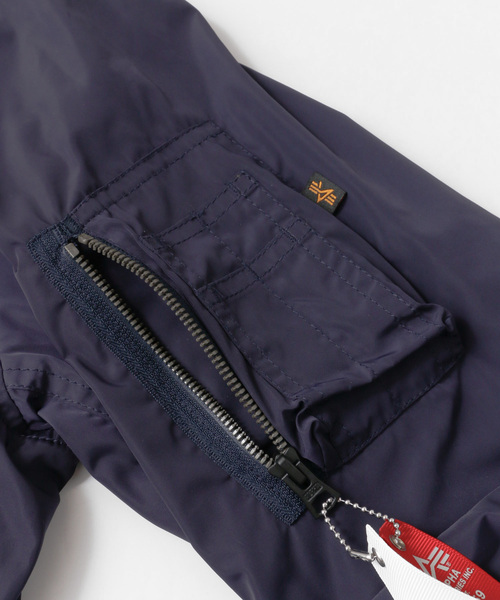 Alpha Industries（アルファインダストリーズ）の「ブルゾン（ブルゾン・メンズ・ライトカーキ・MEDIUM）」の4枚目の写真